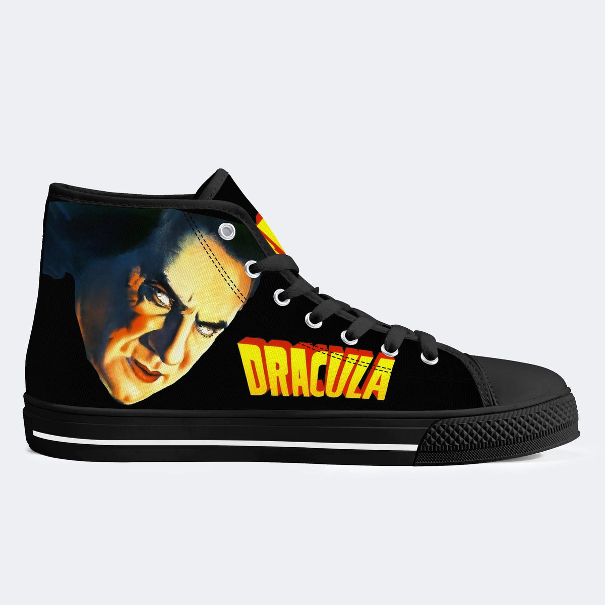 Horror Printed - High Top Canvas