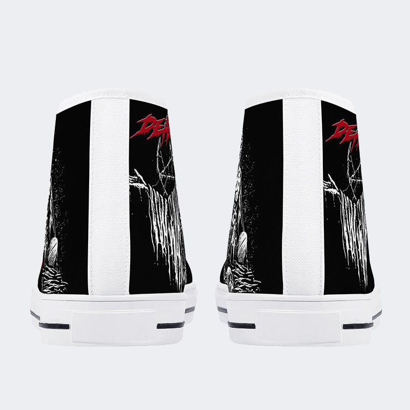 Unisex Deaf Rising - High Top Canvas