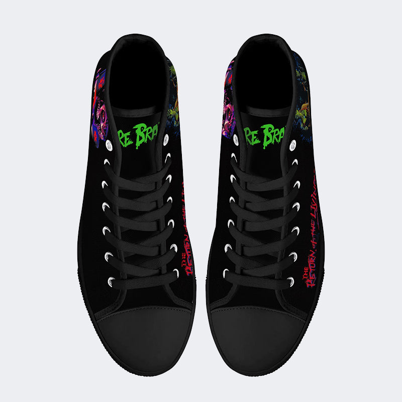 Unisex Horror-Druck - High Top Canvas