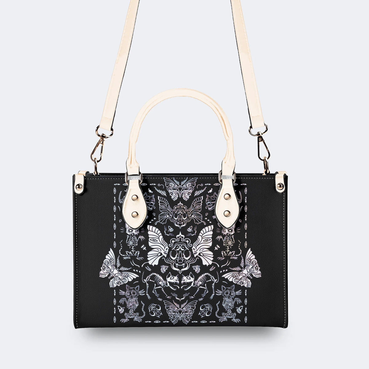 Traditional Tattoo Art Print - Leather Handbag