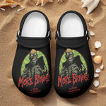 Unisex More Brains Print - Slip On Slippers/Sandals