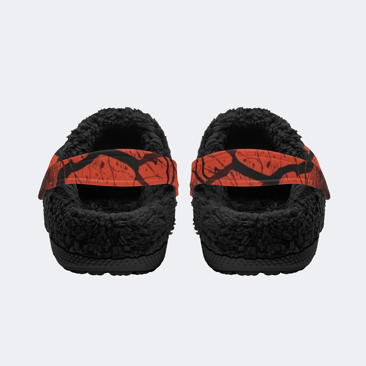 Halloween Moon Cat - Fur Lined Slippers/Sandals