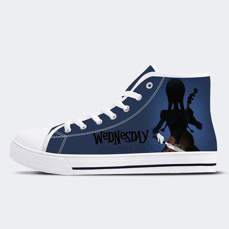 Unisex Horror-Druck - High Top Canvas