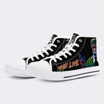 Unisex Sie leben Horror-Druck - High Top Canvas