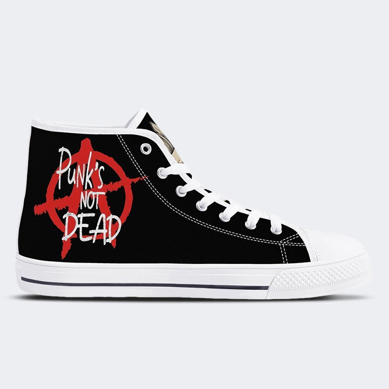 Unisex Totenkopf - High Top Canvas