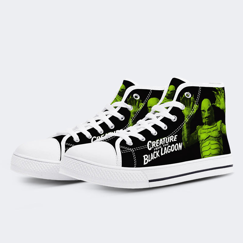 Unisex Horror Creature - High Top Canvas