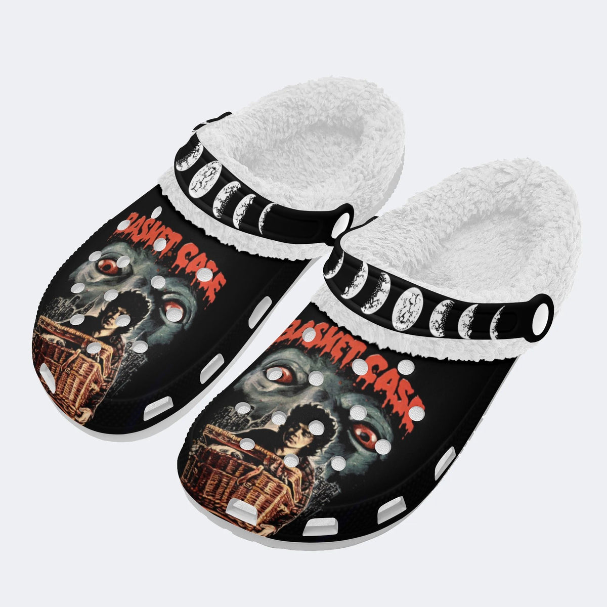 Unisex Basket Case - Fur Lined Slippers/Sandals