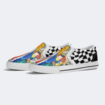 Unisex Graffiti Mary Art Print - Slip On Shoes