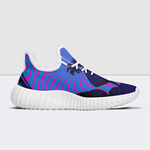 Sneakers aus Netzstoff mit Ncturnal-Print