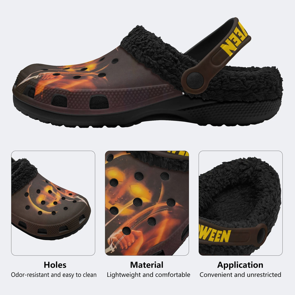 Halloween Unisex Classic - Fur Lined Slippers