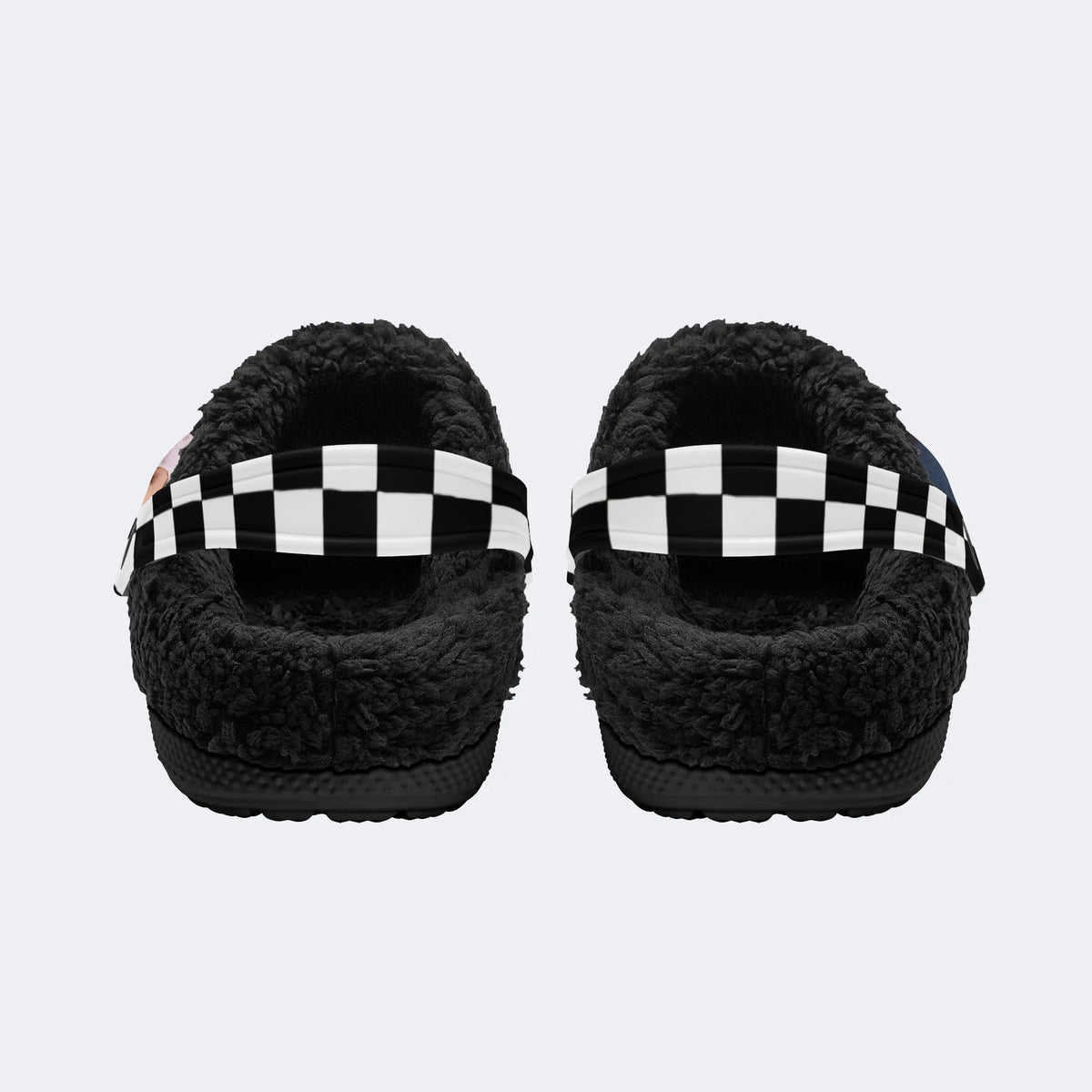 Horror Movie Vintage Graphic - Fur Lined Slippers