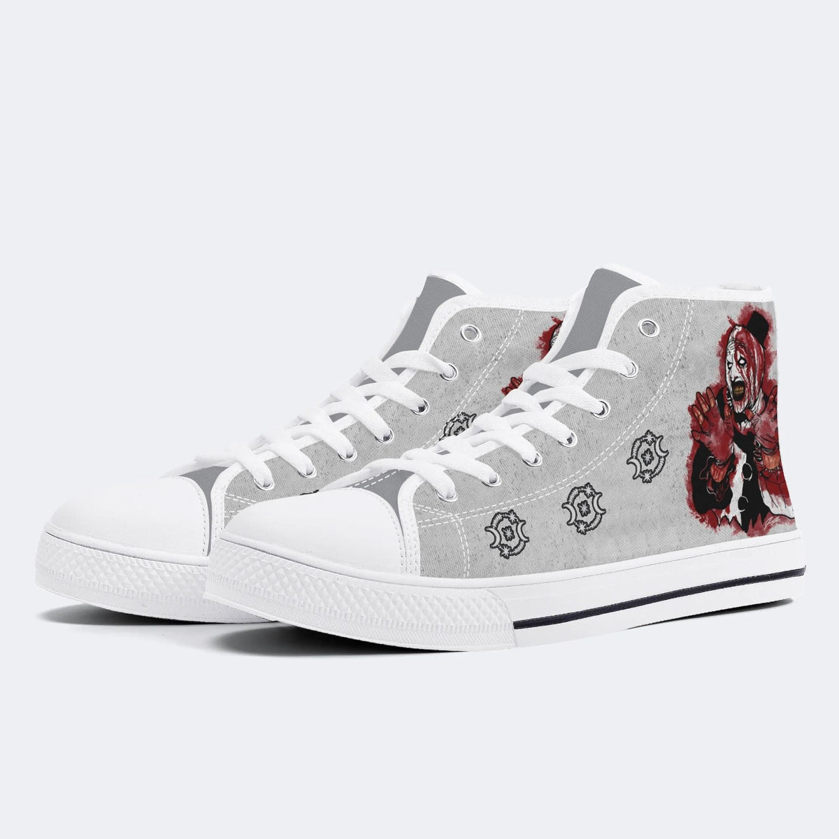 Unisex Horror Print - High Top Canvas