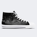 Unisex Makaberer Horrordruck - High Top Canvas