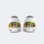 Unisex Boxer Graffiti Kunstdruck - Slip On Schuhe 