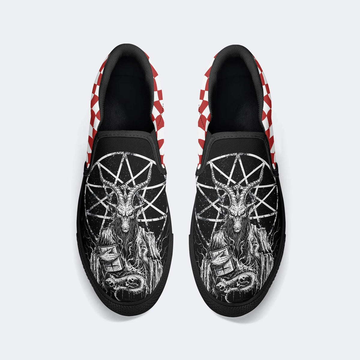 Horror Print - Slip On Shoes