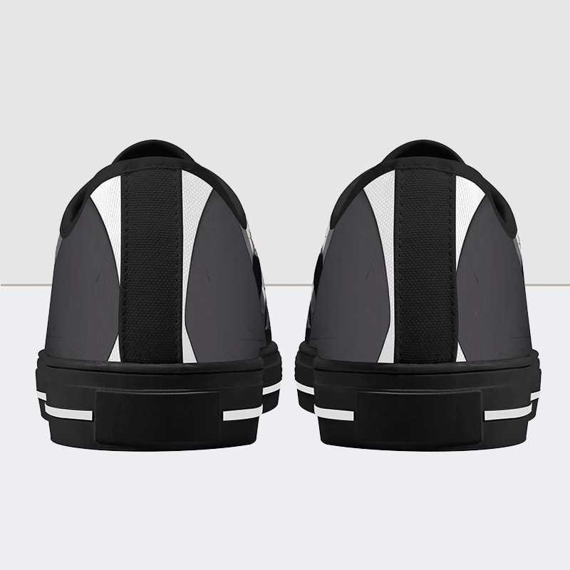 Lone Ranger Skull Low Top Canvas Shoes