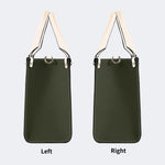 Classic Venom Moth Print - Leather Handbag
