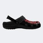 Blood Skull Demon - Fur Lined Slippers/Sandals