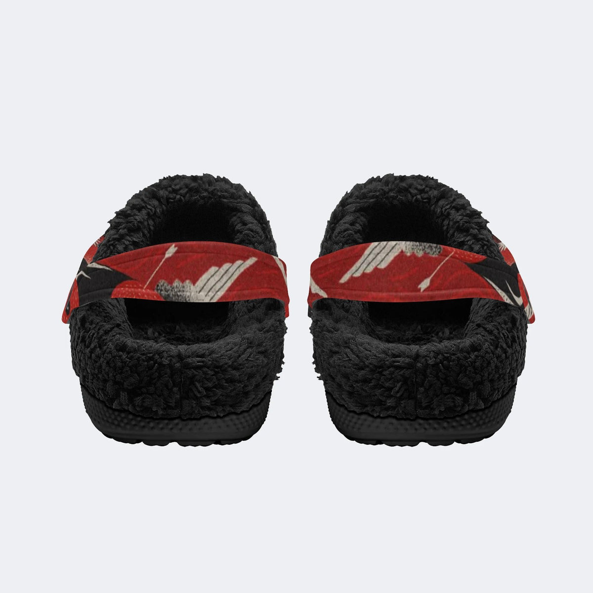 Dark Hell Art - Fur Lined Slippers/Sandals