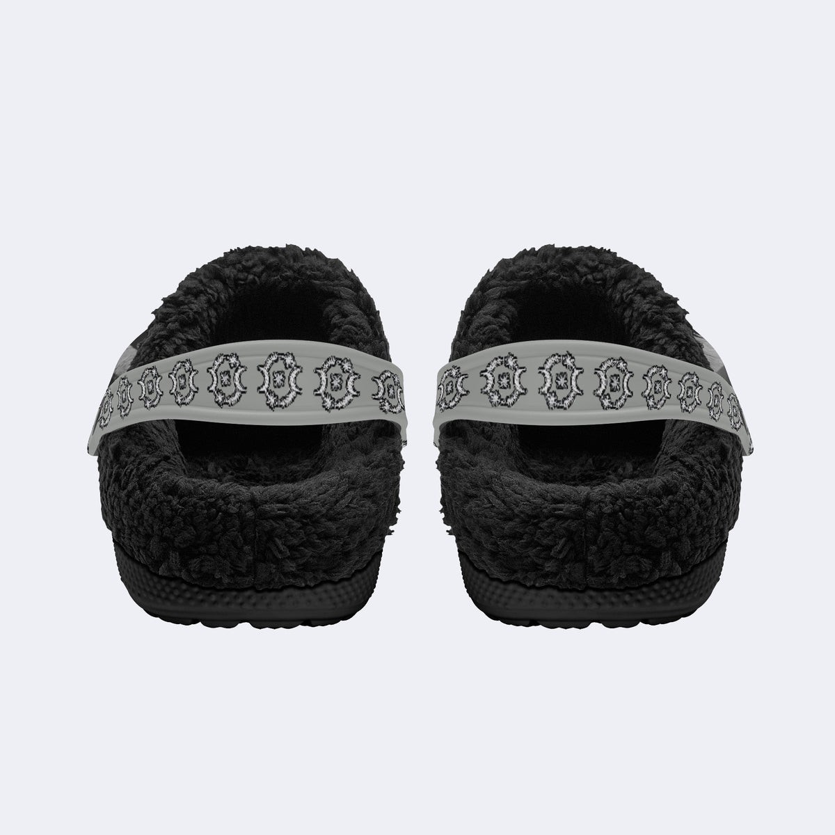 Mummies Horror Print - Fur Lined Slippers