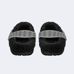 Mummies Horror Print - Fur Lined Slippers