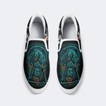 Zombie Art Printed - Slip On Shoes