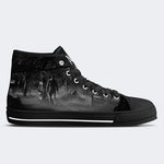 Unisex Makaberer Horrordruck - High Top Canvas