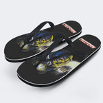 Horror Movie Vintage Graphic Print - Flip Flops