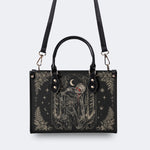 Undead Skeleton Moon Forest Print Handbag Factory Direct Sales