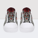 Replica Skull Low Top Canvas Shoes