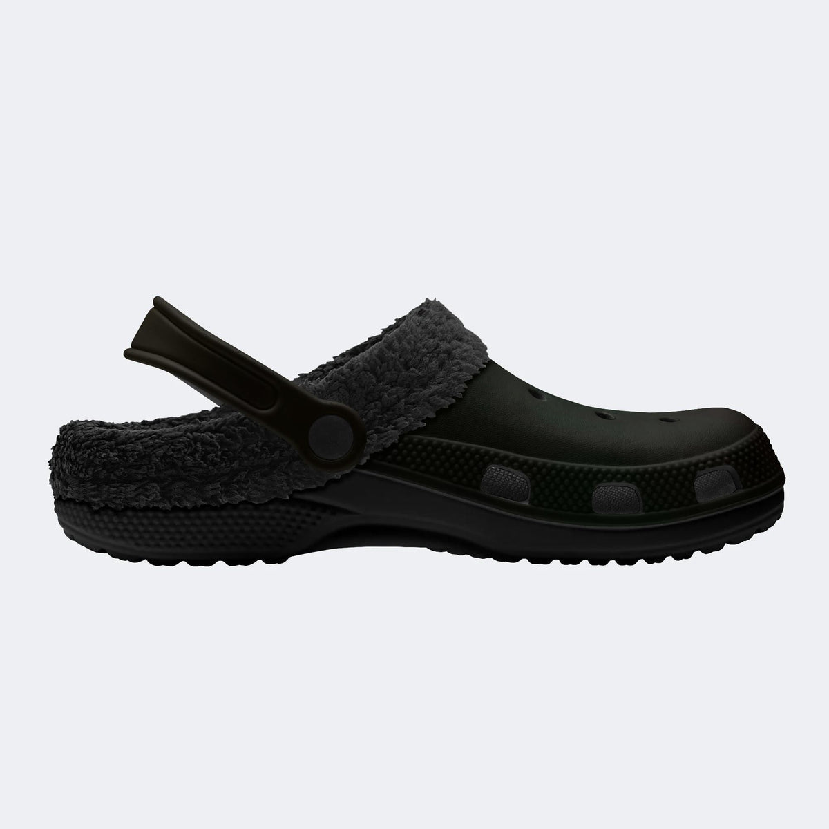 Crimson Bloom - Fur Lined Slippers/Sandals