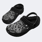 Moon Phase Snake - Fur Lined Slippers/Sandals