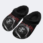 Grim Reaper No Escape - Fur Lined Slippers/Sandals
