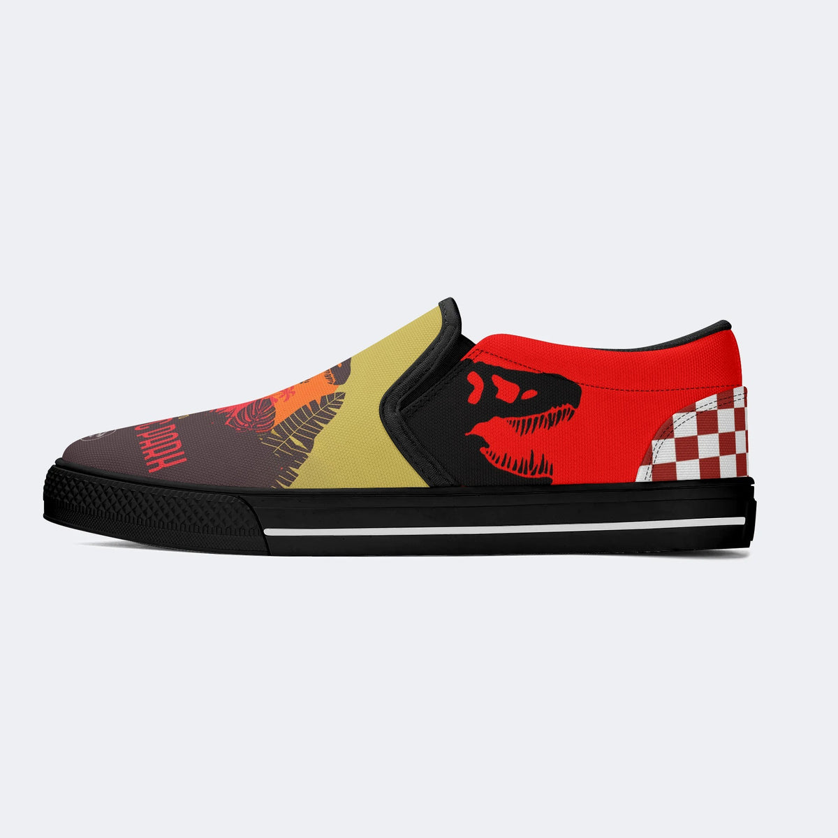 Jurassic Print - Slip On Shoes