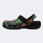 Cosmic Monster Face - Fur Lined Slippers/Sandals