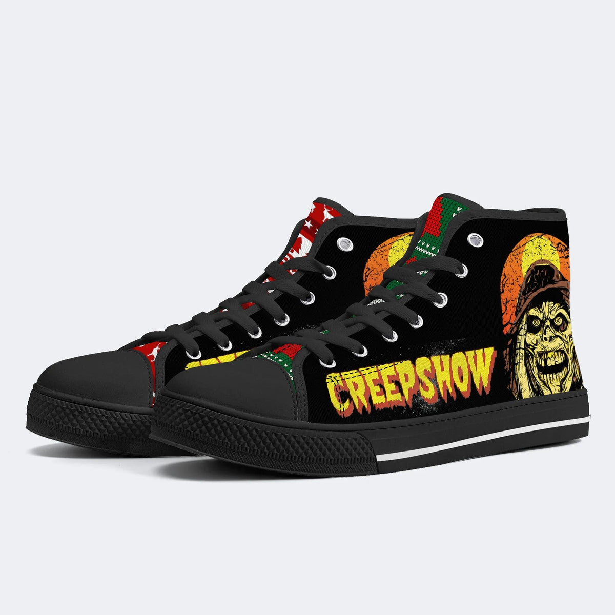 Horror Movie Graphic Print - High Top Canvas