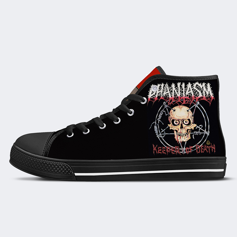 Unisex Horror-Druck - High Top Canvas