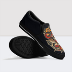 Slipper mit Tiger-Print 