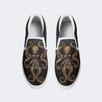 Vintage Fish Octopus Art Print - Slip On Shoes