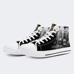 Horror Retro City Unisex - High Top aus Canvas