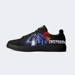 Horror Movie Vintage Graphic Print - Skateboard Sneakers