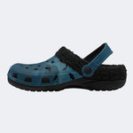 Gothic Night Bats - Fur Lined Slippers/Sandals