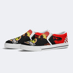 Unisex Jurassic Print - Slip On Shoes