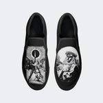 Chaussures unisexes à enfiler avec imprimé Christ Art 