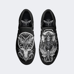 Surreal Death Moth&Skull - Slip On Shoes