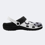 Gothic Ghost Moon - Fur Lined Slippers/Sandals