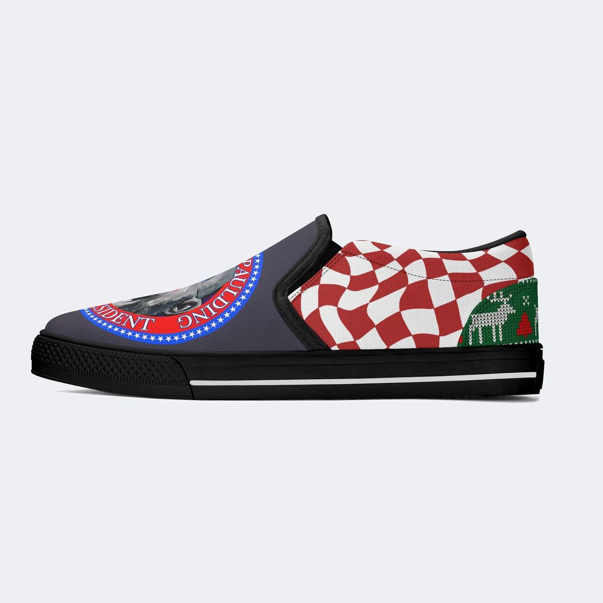 Unisex Horror Print - Slip On Shoes