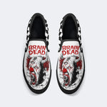 Unisex Horror Death Print - Slip On Shoes