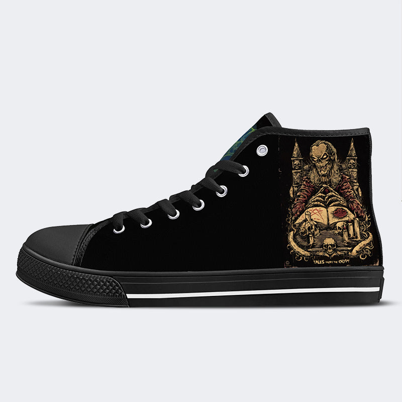 Horror-Druck - High Top Canvas