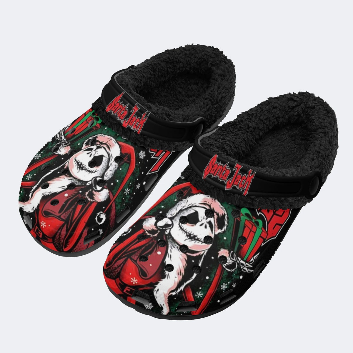 Gothmas Santa Jack - Fur Lined Slippers/Sandals